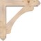 Ekena Millwork Legacy Arts and Crafts Smooth Bracket w/ Offset Brace, Douglas Fir, 7 1/2"W x 38"D x 38"H BKT0806X38X38LEC03SDF - alternate 4
